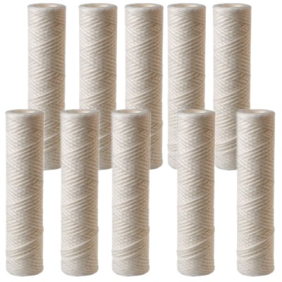 Cartuccia Filtro In Corda Trattamento Acque Con Filo Avvolto Multipack Pezzi 10