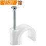 Graffette Bianco Diametro mm 5 Confezione Pezzi 100