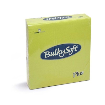 BULKYSOFT Tovagliolo Rainbow Plus 2 Veli 38 x 38 Colore Kiwi