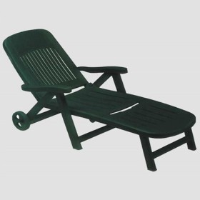 Lettino schienale regolabile California verde SCAB GIARDINO
