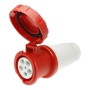Presa MOBILE CEE IP67 3P+N+T 63A 380V Rossa