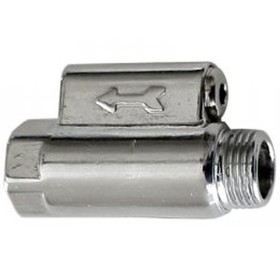 Valvola di sicurezza SUPER per scaldabagni boiler ottone cromato MF 1/2