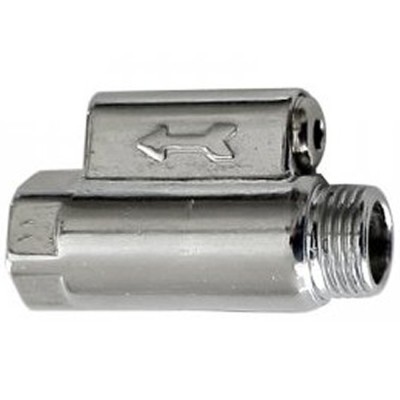 Valvola di sicurezza SUPER per scaldabagni boiler ottone cromato MF 1/2