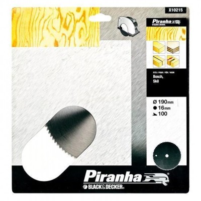 Piranha X10215 Lama per sega sezionatrice CV 100 denti