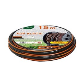 Tubo irrigazione gomma atossica Top Black 15 mt 5/8\" Claber