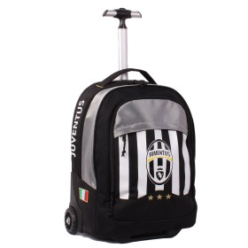 Zaino Trolley Tessuto in poliestere 600D inserti in tessuto twotone dobby a Bianco/Nero Juventus SEVEN 2B6001602