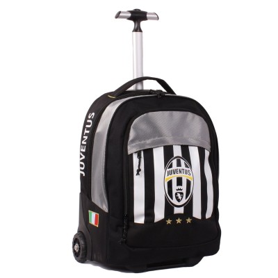 Zaino Trolley Tessuto in poliestere 600D inserti in tessuto twotone dobby a Bianco/Nero Juventus SEVEN 2B6001602
