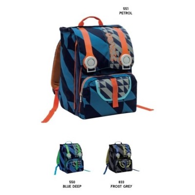 Zaino Tessuto in poliestere 900HD Oxford resinato - Schienale Ergosy Assortito SEVEN Smash 201001692