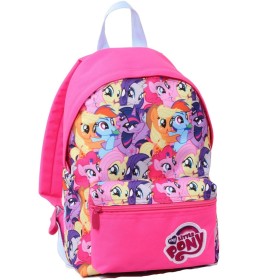 Zaino Tessuto poliestere serigrafato. Schienale preformato-Rosa/Fuxia My Little Pony SEVEN 2C1001605