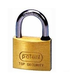 LUCCHETTO OTTONE MM 40 AD ARCO