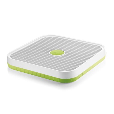 Scolapiatti/Scolatutto Flat&Drain collezione Kitchen colore Verde 36 x 36 x h5 cm 29050084 GUZZINI