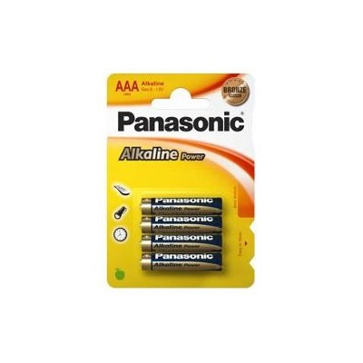 Batterie Panasonic LR03APB AAA ministylo Tecnologia batteria Alcalino 1,5 V pezzi 4