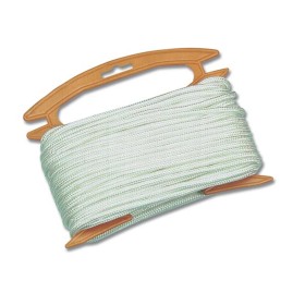 TRECCIA IN POLIESTERE COLORE BIANCO DIAMETRO 5 MM 30 METRI NAUTICA