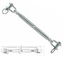 Tenditore a due occhi In Acciaio Inox Aisi 316 Due Forcelle Vite mm 8