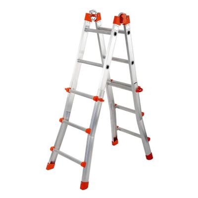 Scala Telescopica In alluminio Mini AL010 Gierre EN131 Gradini 3+3