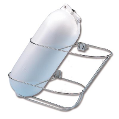 Portaparabordi Inox Aisi 316 per 2 parabordi F2 - F 3 Per Barca 