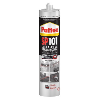 PATTEX SP101 Transparente Silicone Sigillante 280ml Henkel
