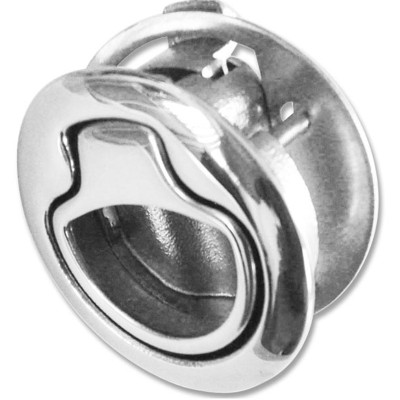 MANIGLIA SPORTELLO INOX AISI 316 DIAMETRO 60 MM NAUTICA
