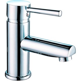 Miscelatore Lavabo Scarico Automatico Ottone Cromato Scarico Automatico 1.1/4