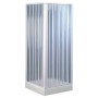 Forte BKP102001 Box Doccia Angolare Riducibile Bianco