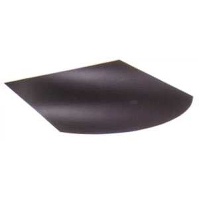 Pedana Nera Sottostufa Modello B 90x80 cm