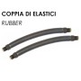 Coppia di Elastici cm 24 Diametro mm 16 Per Fucile da Sub