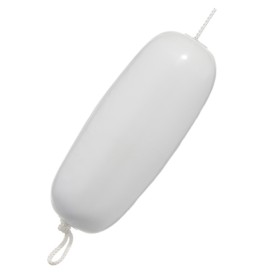 Parabordo Majoni Hole Bianco Con Foro Passante mm 430 x 150 x foro mm 17