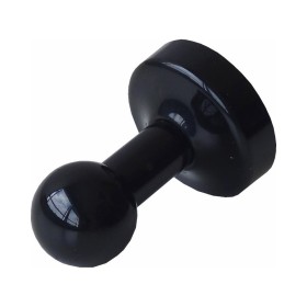 Pika' 1 Appendino da Parete SFERA Fissaggio con Adesivo Colore Nero