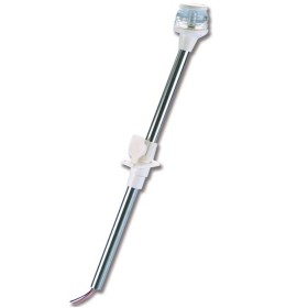 ASTA RETRATTILE 360 GRADI A SCOMPARSA FANALE BIANCO OMOLOGATA RINA