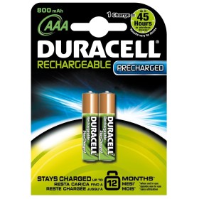 BATTERIA DURACELL MINISTILO AAA RICARICABILE 800 MAH PEZZI 2