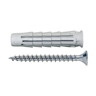 TASSELLO NYLON PA T6/VA 8X40 CON VITE PZ.50