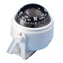 BUSSOLA BIANCA CON STAFFA DIAMETRO MM 55x80H BARCA GOMMONE