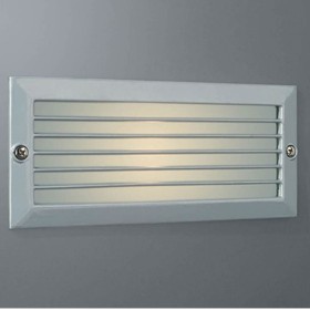 PADOVA APPLIQUE INCASSO C/GRIGLIA ALLUMINIO 40W