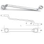 Chiave Poligonale Doppia mm 21x23 Maurer Plus