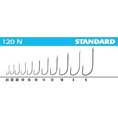Amo da Pesca n 8 Gamakatsu 120N Pezzi 25 Ami