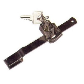 Serratura Per Vetrine Cristalli Scorrevoli a Cremagliera Fissa