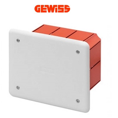 Gewiss Cassetta di derivazione e connessione da incasso 118x96x70 GW48003