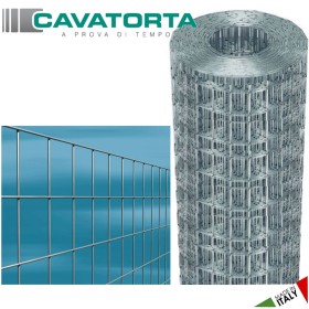 Cavatorta Rete Elettrosaldata Zincata maglia mm 50x75 Altezza cm 150 Margherita rotolo metri 25
