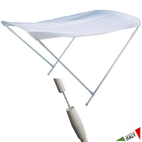 Tendalino 2 Archi In Alluminio Strong cm 150x180x110