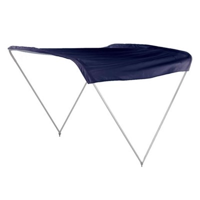 Tendalino due archi Sombrero Blue Telaio Alluminio Bianco cm 150x180x110