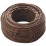 Cavo Unipolare Cordina Unipolare Antifiamma Flessibile 1x6 mmq Metri 100 NO7V-K 05 Marrone