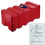 SERBATOIO CARBURANTE LT 52 CERTIFICATO CE
