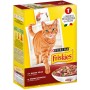 Multipack da 6 Friskies Purina Croccantini per Gatti Adulti Pollo Manzo e Verdure 400 Gr Cad