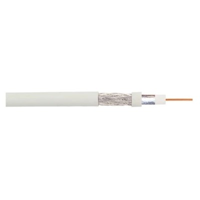 CAVO TV COAX 5 MM PVC BIANCO FTE K121W