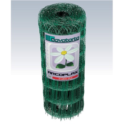 RETE METALLICA PLASTIFICATA VERDE ARCOPLAX CAVATORTA H CM 90