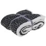 Kimera Home Coperta Plaid Agnellata 1000 Micron x 460 gr/m2 Zebrata
