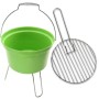 Betty Garden Secchio Barbecue a Carbone Verde