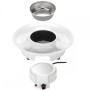 Excellent Housware Set Fonduta Elettrica Basso Consumo 25 W