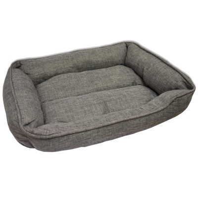 Pet Italy Cuccia per Animali Grigio Lunghezza 48 cm Profondità 42 cm Altezza 11 cm