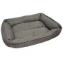Pet Italy Cuccia per Animali Grigio Lunghezza 48 cm Profondità 42 cm Altezza 11 cm